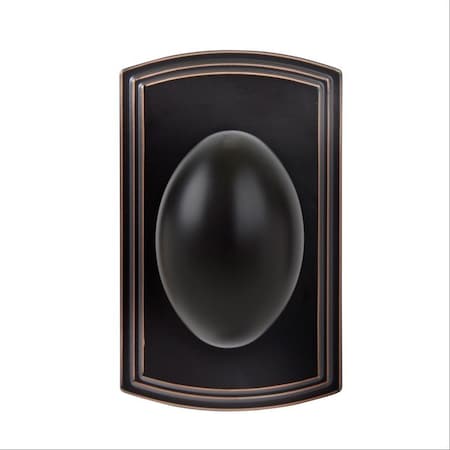 Delaney Hardware Italian Collection Canova Edged Bronze Hall/Closet Door Knob 364507